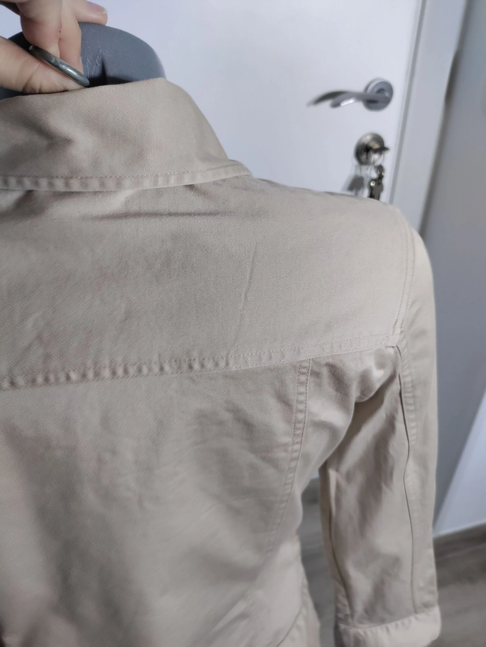 Casaco bege Tex estilo safari - Tamanho 40 – photo 9
